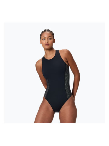 Дамски цял бански костюм Speedo Scuba Flex Hydrasuit black/pale clover