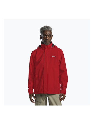 Мъжко яке за дъжд Jack Wolfskin Trailtime 2L siren red
