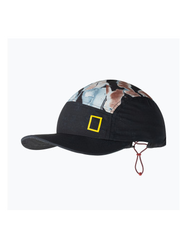 Шапка с козирка BUFF 5 Panel Explore reige black