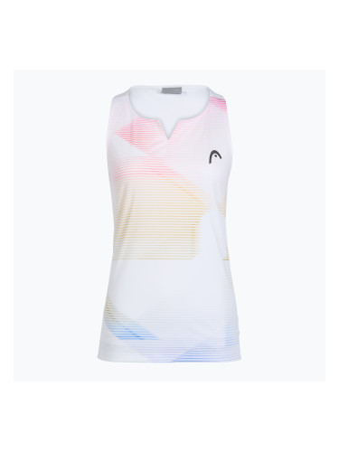Дамска фланелка за тенис HEAD Agility Tank Top light blue/print vision