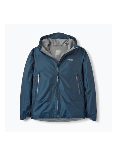 Мъжко яке за дъжд Rab Phantom Mountain tempest blue