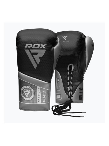 Боксови ръкавици RDX K1 Mark Pro Fight Boxing silver
