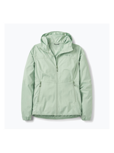 Дамско яке против вятър Rab Windgather Hoody fig green