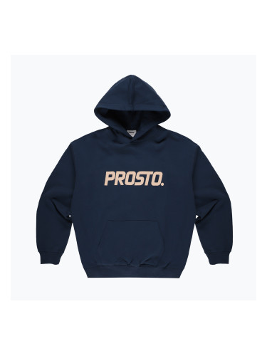 Мъжки суитшърт PROSTO Big Logo Hoodie navy