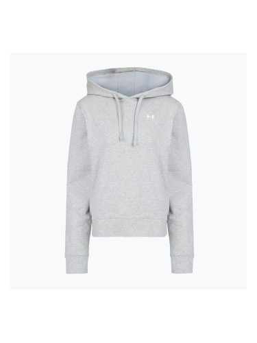 Дамски суитшърт Under Armour Sport Terry Hoodie mod grey light heather/white
