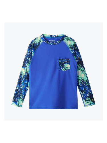 Детска блуза с дълъг ръкав за плуване Reima Kroolaus sparkly blue