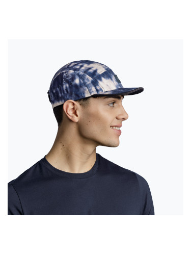 Шапка с козирка BUFF 5 Panel Go deri blue