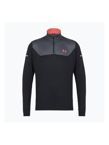Мъжки суитшърт Under Armour Tech Utility 1/4 Zip black/venom red