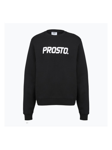 Мъжки суитшърт PROSTO Old Logo Crewneck black