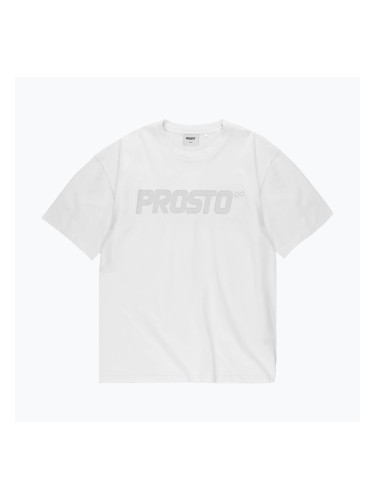 Мъжка тениска PROSTO Big Logo white