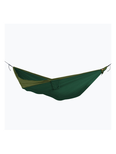 Двуместен туристически хамак Ticket To The Moon King Size dark green/leaf green