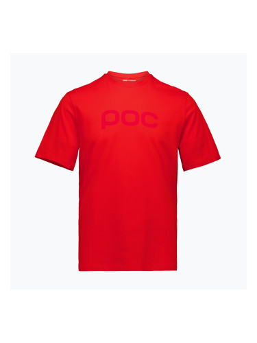 Тениска POC Tee prismane red