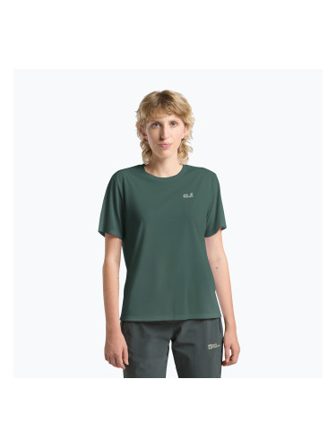 Дамска тениска за трекинг Jack Wolfskin Vonnan sago palm