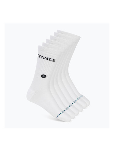 Чорапи Stance Origin Crew 6 pairs white