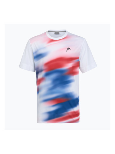 Мъжка фланелка за тенис HEAD Blur royal/print