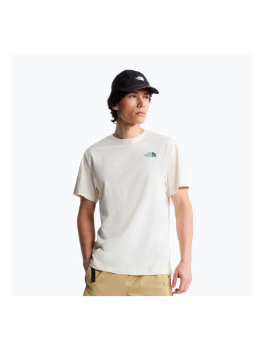 Мъжка тениска The North Face Retro Earth Relaxed white dune