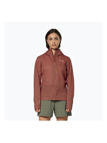 Дамско водоустойчиво яке Salewa Pedroc 2 PTX 2.5 Light etruscan red