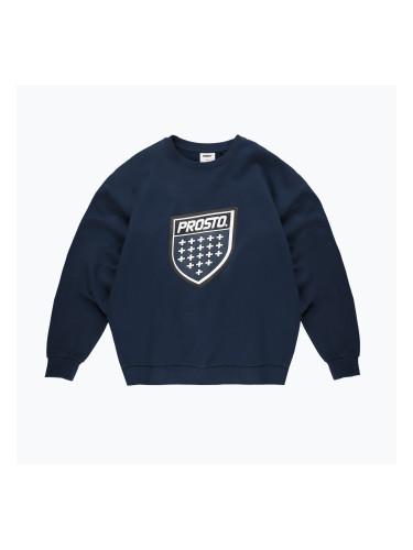 Мъжки суитшърт PROSTO Big Shield Crewneck navy
