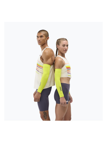 Ръкави за бягане HOKOA Race Day hoka citrus