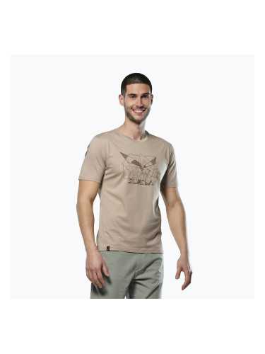 Мъжка тениска Salewa Eagle Geometric quicksand