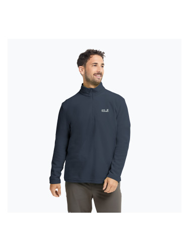 Мъжки поларен суитшърт Jack Wolfskin Taunus 100 Half Zip midnight sky