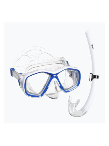 Детски комплект за шнорхелинг Mares Tapu Jr blue/white/clear