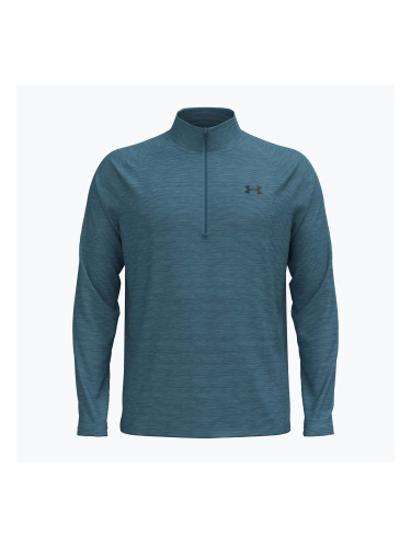 Мъжка блуза с дълъг ръкав Under Armour Tech Textured 1/2 Zip boundless blue/black