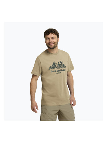 Мъжка тениска Jack Wolfskin Carefree hazel wood