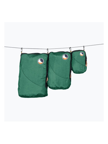 Комплект органайзери Ticket To The Moon Travel Cube Set 3 pcs. petrol green