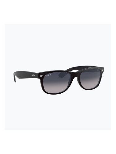 Слънчеви очила Ray-Ban New Wayfarer Classic black matte/blue gradient
