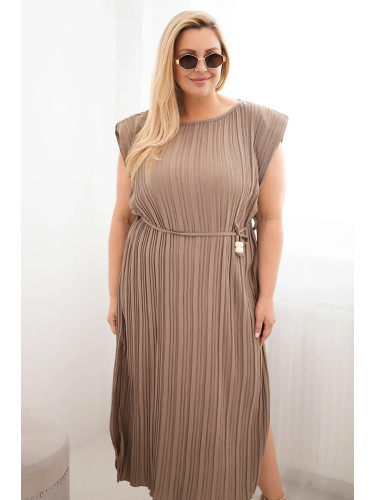 Плисирана рокля Kesi Włoski Plus Size