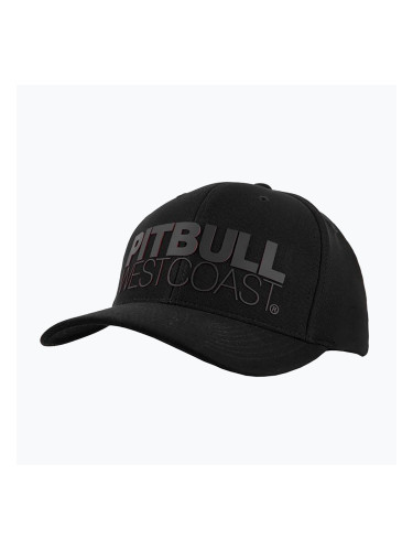 Pitbull West Coast мъжка шапка Snapback Seascape black/red print