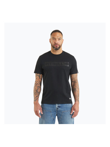 Мъжка тениска Pitbull West Coast T-S All Black Hilltop black