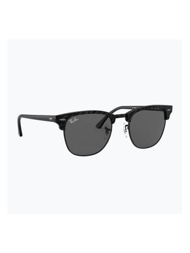 Слънчеви очила Ray-Ban Clubmaster Marble black/dark grey