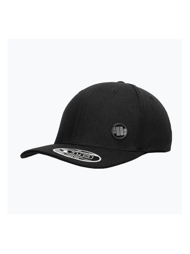 Pitbull West Coast мъжки Snapback Hook & Loop ,,3D Metal Logo" черен