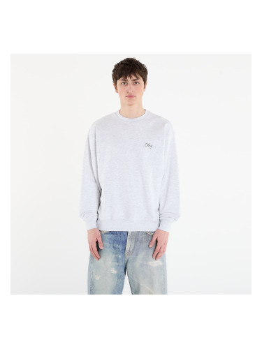 Суитшърт OBEY Paper Rose Heather Grey L