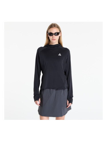 Тениска Nike ACG Women's UV-Resistant Hooded Trail Running Mid-Layer Top Black/ Black/ Summit White XS