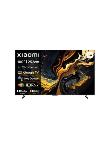Телевизор Xiaomi Max 2025 100 / ELA5692EU , 100 inch, 252 см, 3840x2160 UHD-4K , Android , QLED
