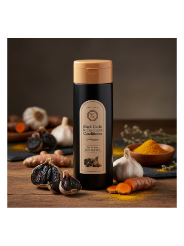 Премиум анти-ейдж подхранващ балсам с Куркумин и Черен чесън Doori Black Garlic and Curcumin
