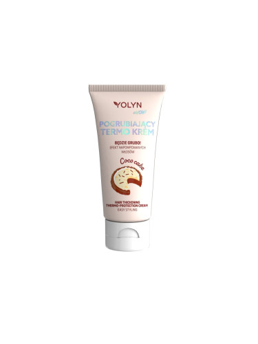Уплътняващ термозащитен крем за коса YOLYN WOW Hair Thickening Thermo-protection Cream