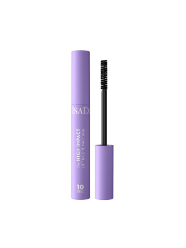 Дълготрайна спирала за обем и извиване на мига Isadora 10 sec High Imp Lift & Curl Mascara