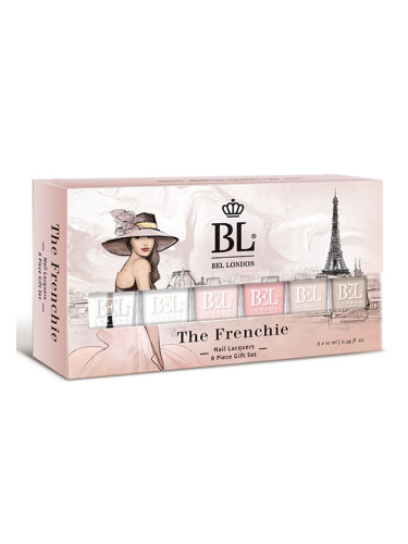 Комплект 6 броя лакове за нокти BEL LONDON The Frenchie