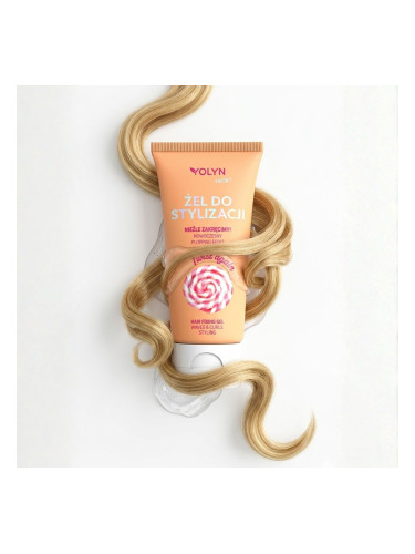 Фиксиращ гел за къдрава коса YOLYN WOW Hair Fixing Gel
