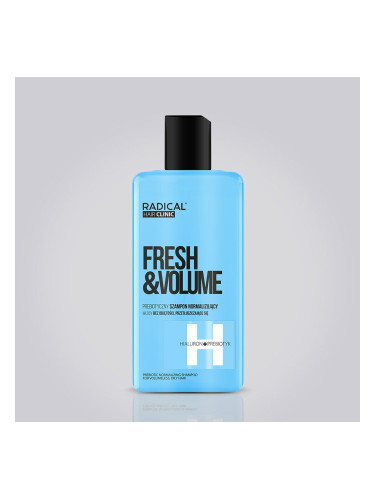 Пребиотичен нормализиращ шампоан за мазна коса Farmona RADICAL HAIR CLINIC Prebiotic normalizing shampoo for volumeless, oily hair