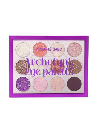 Палитра сенки за очи 12 цвята RITUEL ESOTERIQUE Archetype Eye Palette Vivienne Sabo