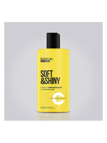 Витаминен озаряващ шампоан за суха и безжизнена коса Farmona RADICAL HAIR CLINIC Vitamin gloss shampoo for dry, dull and brittle hair