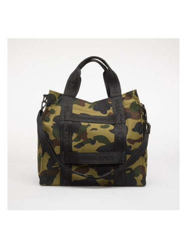 Чанта A BATHING APE 1St Camo Sliding Tote Bag M Travel Green Universal