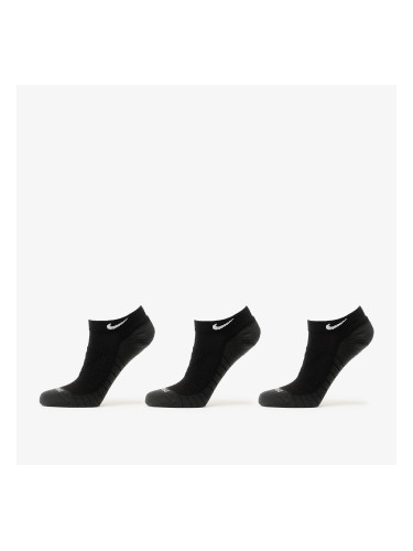 Чорапи Nike Everyday Max Cushioned Training No-Show Socks 3-Pack Black/ Anthracite/ White S