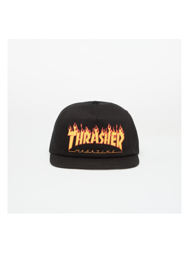 Шапка Thrasher Printed Flame Snapback Black Universal