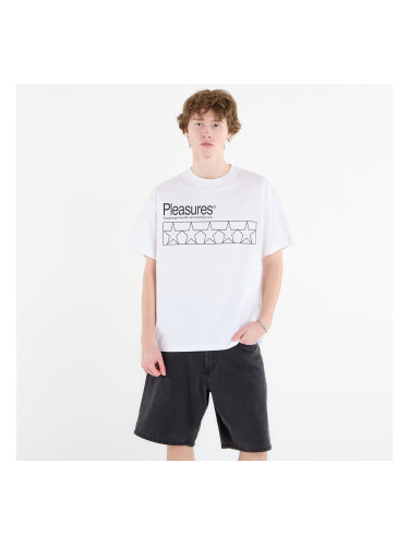 Тениска PLEASURES Supplements T-Shirt White M